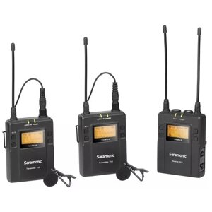 Петличная радиосистема двухканальная Saramonic UwMic9 TX9+TX9+RX9