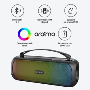 Портативная акустика Wireless Speaker Oraimo OBS-75D Black