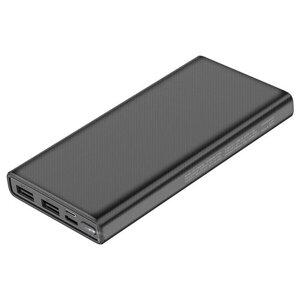 Портативный аккумулятор Hoco J55 Neoteric 10000mAh, черный, упаковка: коробка