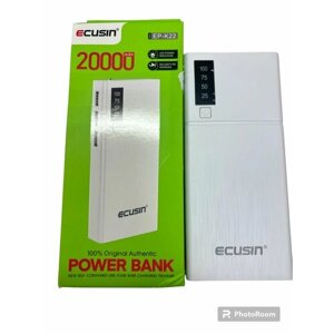 Повербанк 20000 мАч / Power Bank 20000 mAh / Внешний аккумулятор Ecusin EP-K22