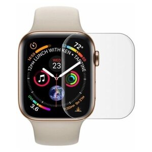 Противоударное стекло UV для Apple Watch S1 (38 мм) Watch S2 (38 мм) Watch S3 (38 мм) (полное покрытие / УФ-клей+лампа) прозрачный