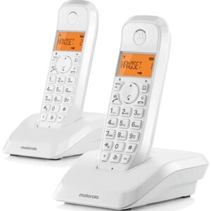 Радиотелефон Motorola S1202 White (107S1202WHITE)