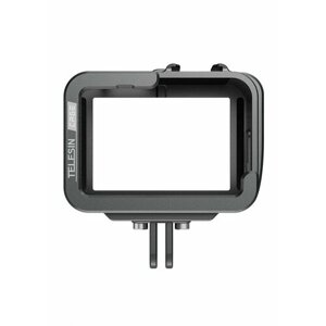 Рамка вертикальная Telesin для GoPro 11/10/9 совместимая с линзой max lens mode