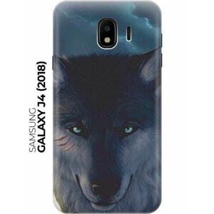RE: PAЧехол - накладка ArtColor для Samsung Galaxy J4 (2018) с принтом "Взгляд волка"
