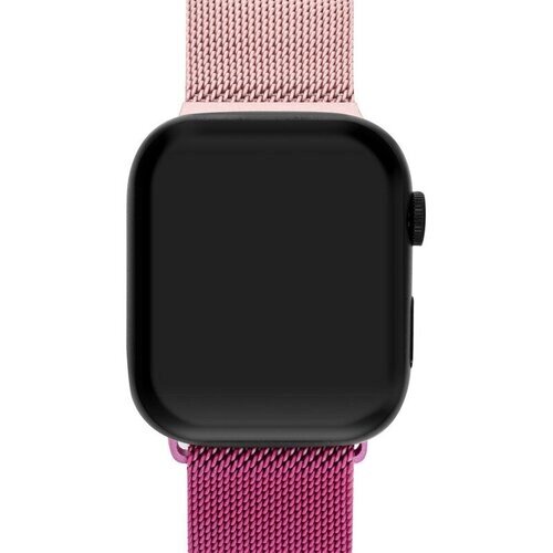Ремешок для Apple Watch Series 5 40 мм Mutural металлический Фиолетово-розовый
