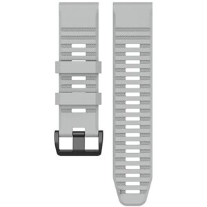 Ремешок для часов QuickStrap 22мм Garmin Fenix, серый