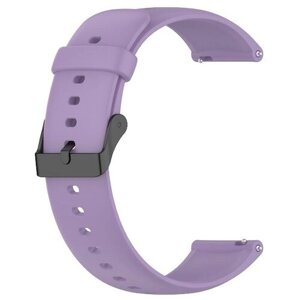 Ремешок PADDA Dream для умных часов Garmin (черная застежка), ширина 22 мм, сиреневый