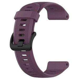 Ремешок силиконовый для смарт-часов 22мм Garmin Approach S60 / S62 / S62 фиолетовый