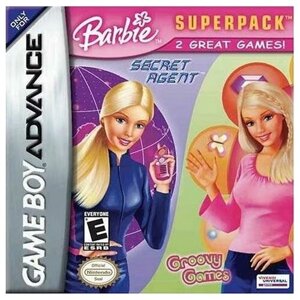 Сборник игр 2 в 1 Barbie Groovy Games/Barbie Secret Agent (GBA) английский язык