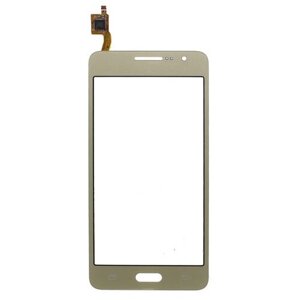 Сенсорное стекло (тачскрин) для Samsung G530DV Galaxy Grand Prime Duos (золотой)