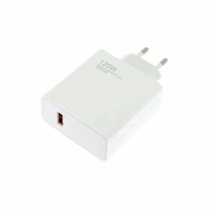 Сетевое зарядное устройство (СЗУ) (USB) 3 А, белый