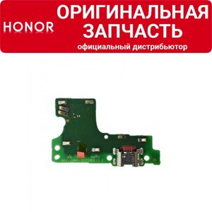 Шлейф (плата) для Honor 8A Pro на разъем зарядки / микрофон