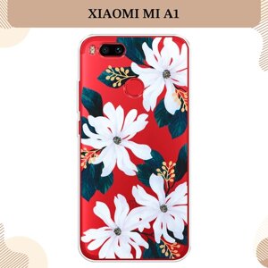 Силиконовый чехол "Delilah Flower" на Xiaomi Mi A1/5X / Сяоми Mi A1/5X, прозрачный