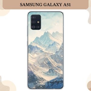 Силиконовый чехол "Горы 4" на Samsung Galaxy A51 / Самсунг Галакси А51