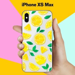 Силиконовый чехол Лимон на Apple iPhone Xs Max