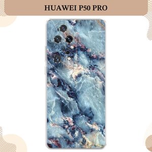 Силиконовый чехол "Минералы 10" на Huawei P50 Pro / Хуавей П50 Про