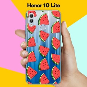 Силиконовый чехол на Honor 10 Lite Арбуз / для Хонор 10 Лайт