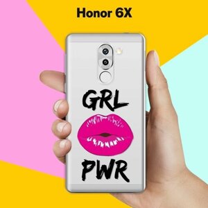 Силиконовый чехол на Honor 6X Girl Power / для Хонор 6 Икс