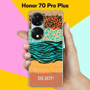 Силиконовый чехол на Honor 70 Pro Plus Узор 11 / для Хонор 70 Про Плюс