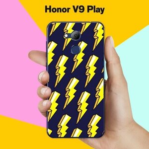 Силиконовый чехол на Honor V9 Play Молнии 9 / для Хонор Ви 9 Плэй