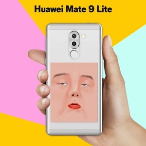 Силиконовый чехол на Huawei Mate 9 Lite Mood / для Хуавей Мейт 9 Лайт