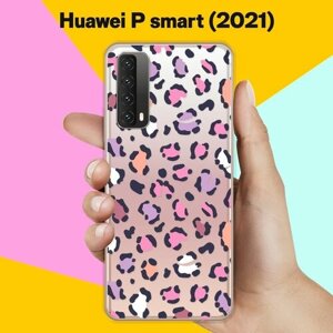 Силиконовый чехол на Huawei P smart 2021 Пятна 50 / для Хуавей Пи Смарт 2021
