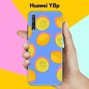 Силиконовый чехол на Huawei Y8p Лимоны / для Хуавей У8п