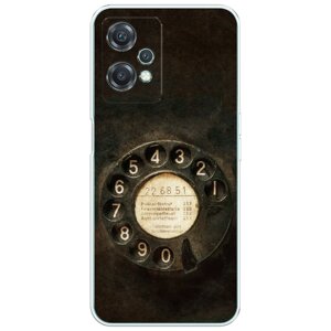 Силиконовый чехол на OnePlus Nord CE 2 Lite 5G / ВанПлас Норд CE 2 Лайт 5G Старинный телефон