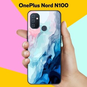 Силиконовый чехол на OnePlus Nord N100 Акварель / для ВанПлас Норд Н100