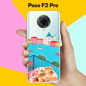 Силиконовый чехол на Poco F2 Pro Венеция / для Поко Ф2 Про