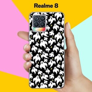 Силиконовый чехол на realme 8 Приведения / для Реалми 8