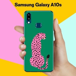 Силиконовый чехол на Samsung Galaxy A10s Гепард / для Самсунг Галакси 10с