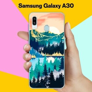 Силиконовый чехол на Samsung Galaxy A30 Пейзаж 11 / для Самсунг Галакси А30