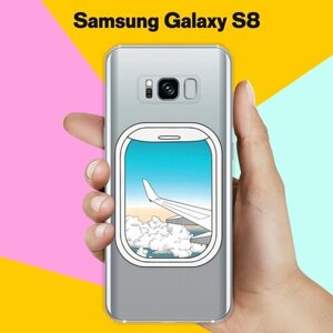 Силиконовый чехол на Samsung Galaxy S8 Окно / для Самсунг Галакси С8