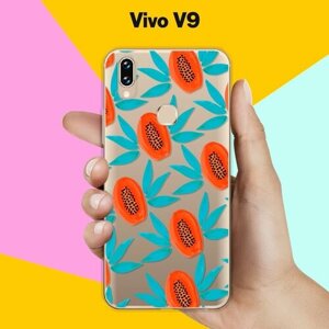 Силиконовый чехол на Vivo V9 Оранжевый фрукт / для Виво Ви 9