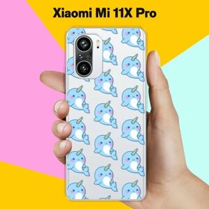 Силиконовый чехол на Xiaomi Mi 11X Pro Кит-единорог / для Сяоми Ми 11 Икс Про