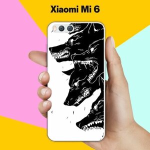 Силиконовый чехол на Xiaomi Mi 6 Волки / для Ми 6