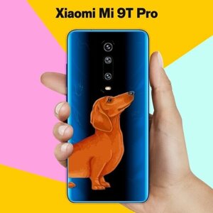 Силиконовый чехол на Xiaomi Mi 9T Pro Такса / для Сяоми Ми 9Т Про