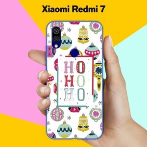 Силиконовый чехол на Xiaomi Redmi 7 Ho-Ho / для Сяоми Редми 7