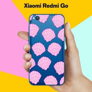 Силиконовый чехол на Xiaomi Redmi Go Ракушки / для Сяоми Редми го