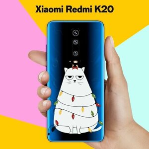Силиконовый чехол на Xiaomi Redmi K20 Грустная ёлка / для Сяоми Редми К20