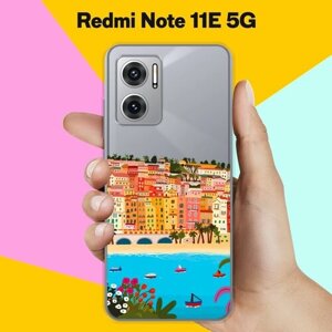 Силиконовый чехол на Xiaomi Redmi Note 11E 5G Пляж / для Сяоми Редми Ноут 11Е 5 Джи