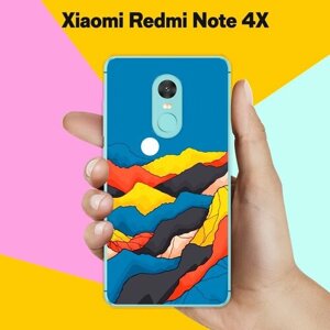 Силиконовый чехол на Xiaomi Redmi Note 4X Пейзаж 8 / для Сяоми Редми Ноут 4Х