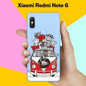 Силиконовый чехол на Xiaomi Redmi Note 6 Машина / для Сяоми Редми Ноут 6