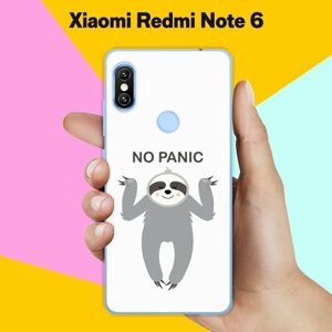 Силиконовый чехол на Xiaomi Redmi Note 6 No Panic / для Сяоми Редми Ноут 6