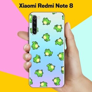 Силиконовый чехол на Xiaomi Redmi Note 8 Лягушки / для Сяоми Редми Ноут 8