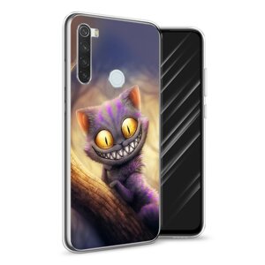 Силиконовый чехол на Xiaomi Redmi Note 8T / Сяоми Редми Нот 8T "Cheshire Cat"