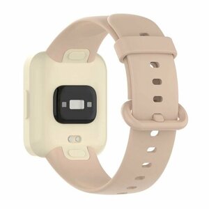Силиконовый ремешок для Xiaomi Redmi Watch 2 / Redmi Watch 2 Lite - розовый