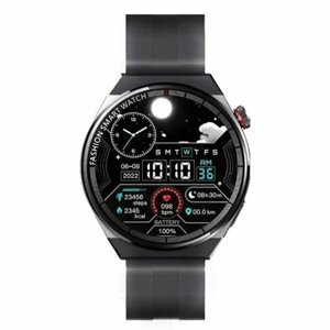 Смарт часы Smart Watch GT 3 MAX ULTRA 46 MM дополнительные кожаный и металлический ремешок в подарок / умные часы наручные / женские / мужские