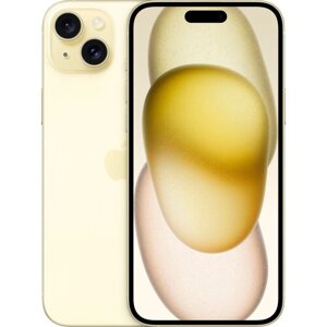 Смартфон Apple iPhone 15 Plus 256 ГБ, Dual еSIM, желтый